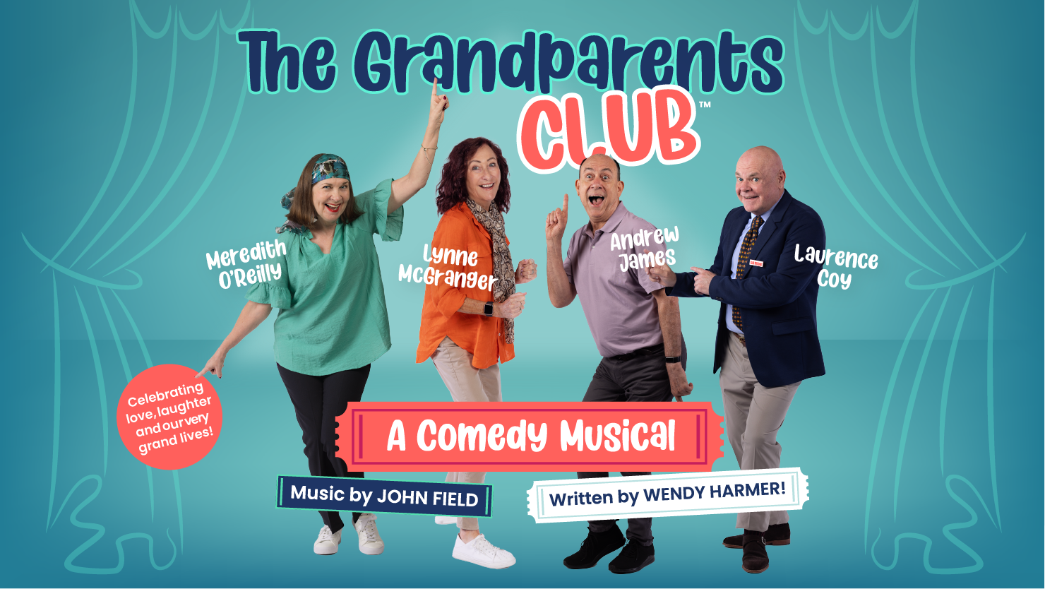 the grandparents club comedy musical the clocktower centre 27 july