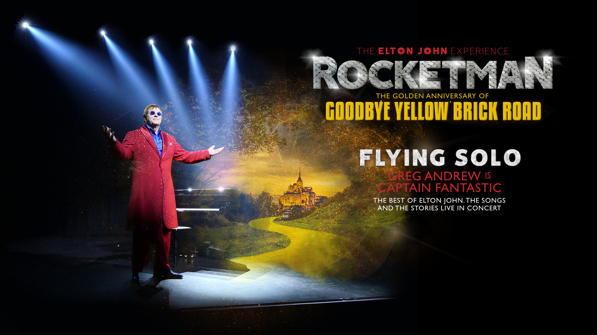 Rocketman live newest in concert poster